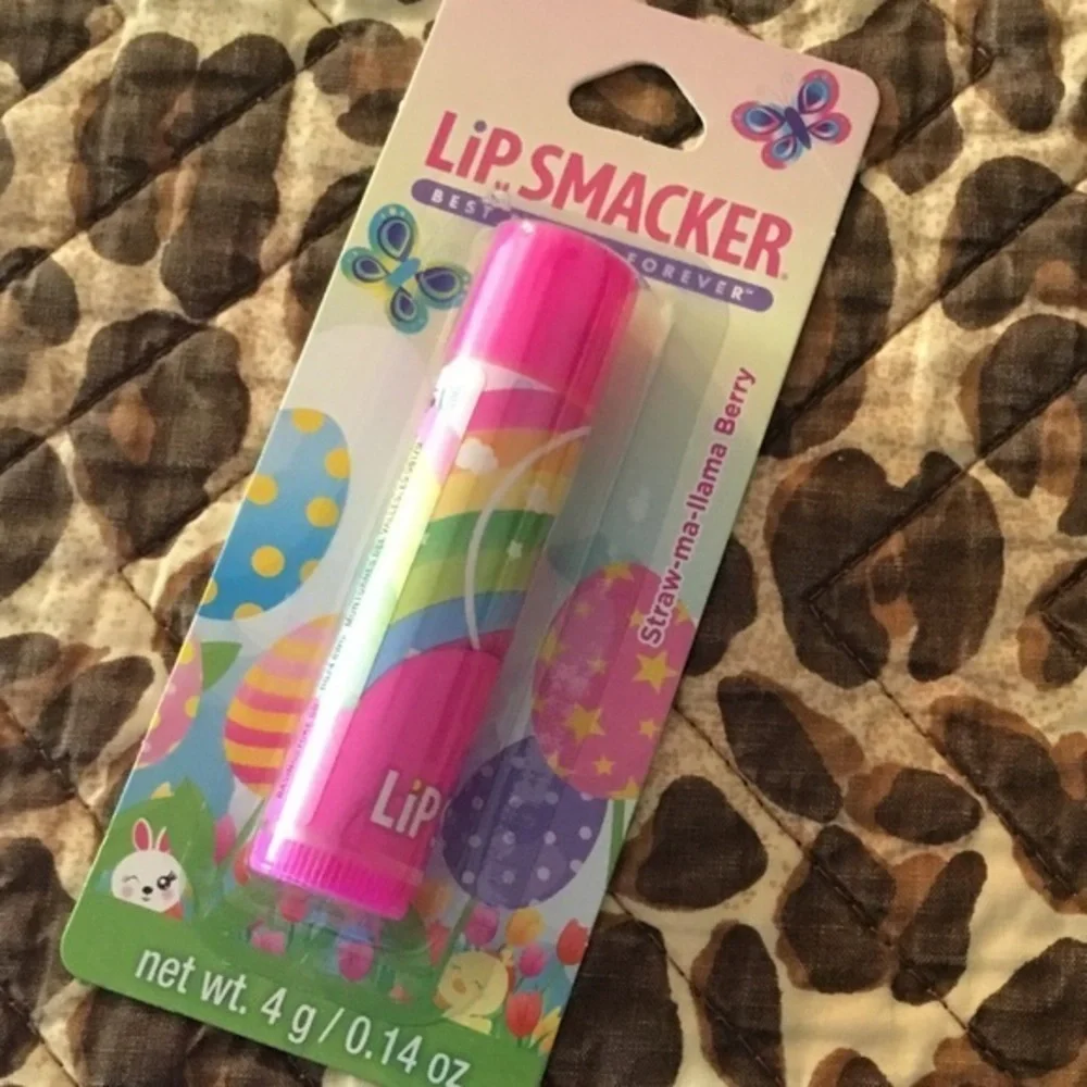 GIFT ALERT! Lip Smackers Lip Balm Fruity Candy Cake Set of 4